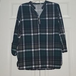 Plaid Top